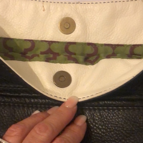 Vintage Rare! Oryany large leather tote bag! - Picture 2 of 12